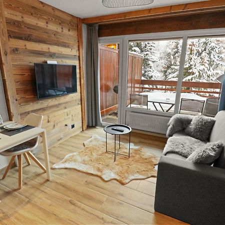 Joli Studio Avec Parking Gratuit Crans-Montana Exteriör bild